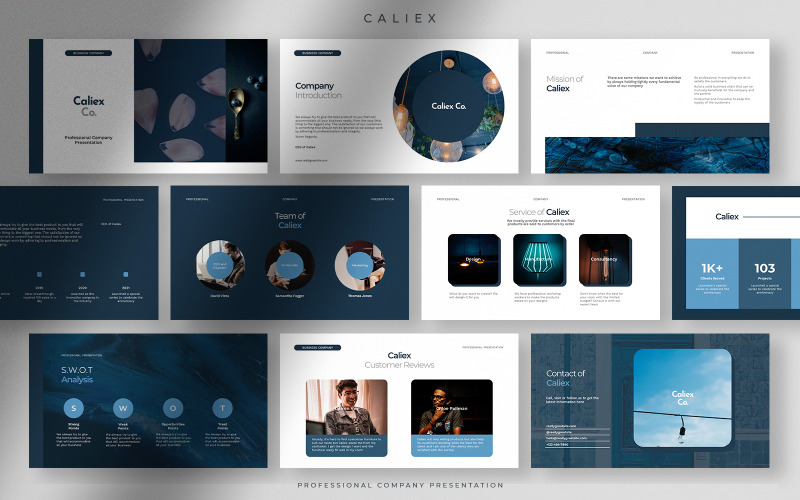 Caliex - Presentazione professionale dell'azienda Deep Blue Sea