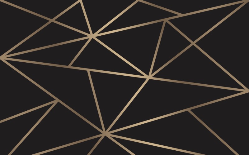 Abstract Golden Lines Pattern Background