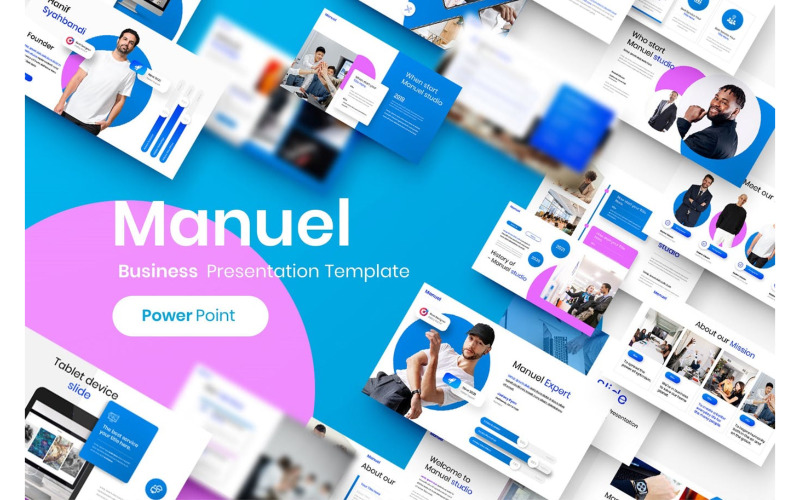 Manuel – Business PowerPoint Template