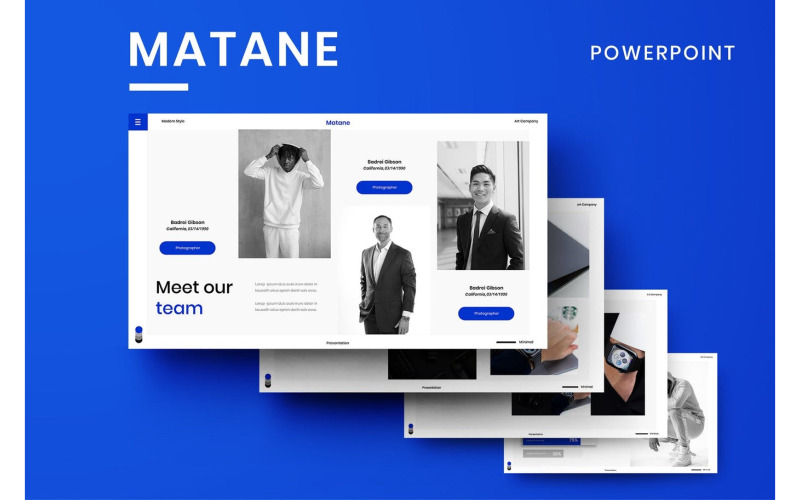 Matane – Business PowerPoint Templat