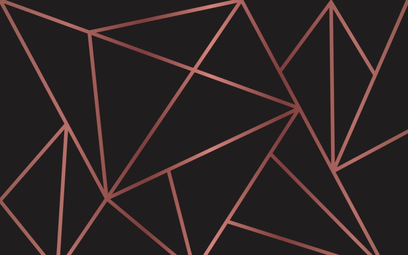 Modello di progettazione di sfondo moderno mosaico oro e nero