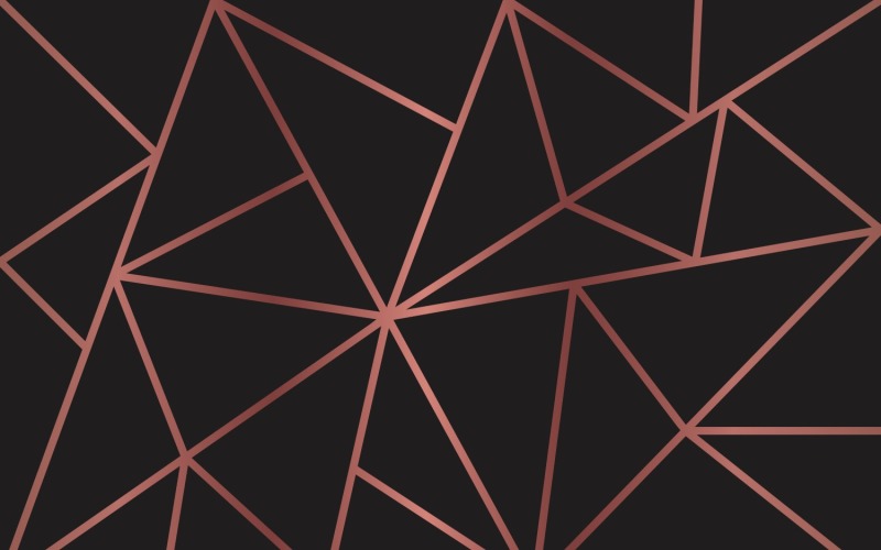 Modern mozaik tapéta fekete és arany háttérrel