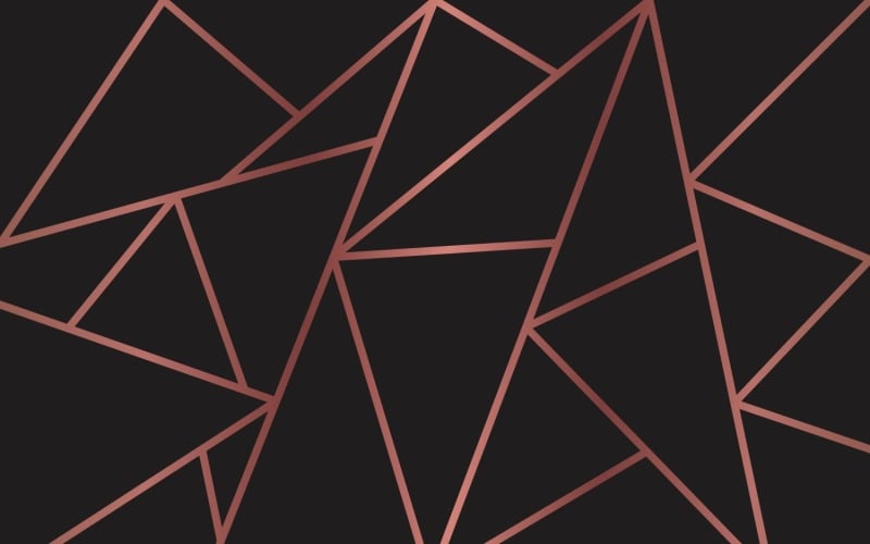 Роскошная мозаика золото и черный фон