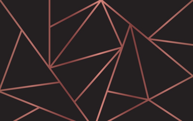 Abstrakter geometrischer dunkler Hintergrund mit goldenem Hintergrund