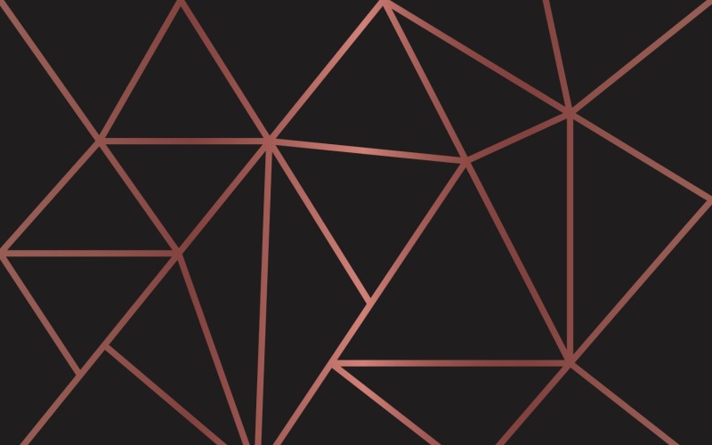 Geometrisk svart och guld mosaik bakgrund