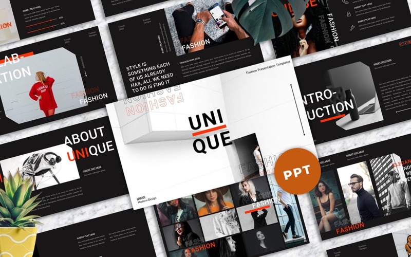 Único - Moda Powerpoint