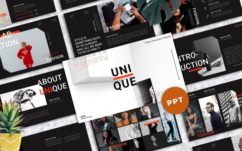 Unique - Fashion Powerpoint