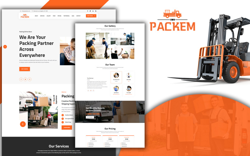 Motiv společnosti Jumboo-Packem Moving Company a doprava WordPress
