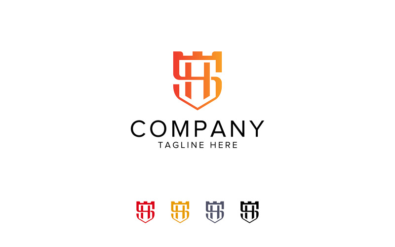 Дизайн логотипу SH Security Company