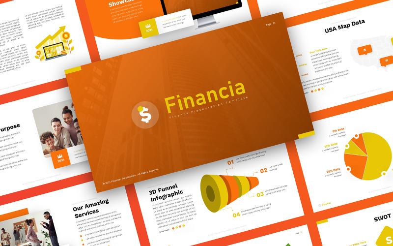 Financia - Finance PowerPoint Template