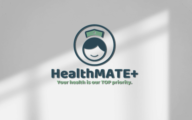 Шаблон логотипа приложения здравоохранения