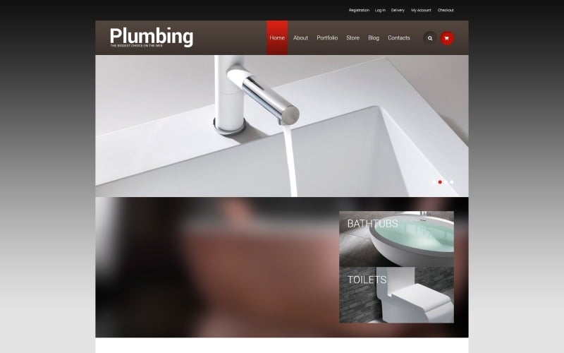 Free Plumbing Responsive WooCommerce Theme
