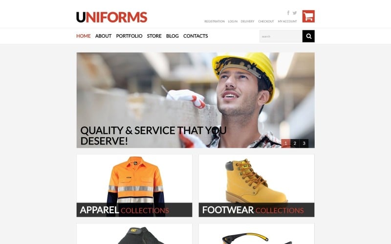 Free Working Clothes WooCommerce Theme