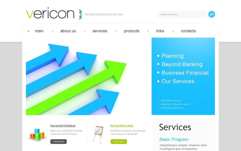 Gratis Business Consulting Services WordPress Design