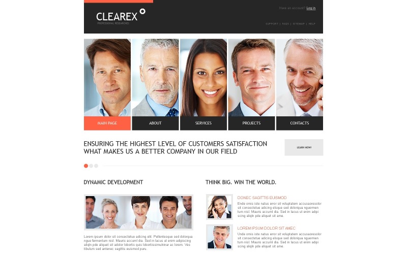 Servizi di consulenza gratuiti Temi WordPress e modelli di siti Web