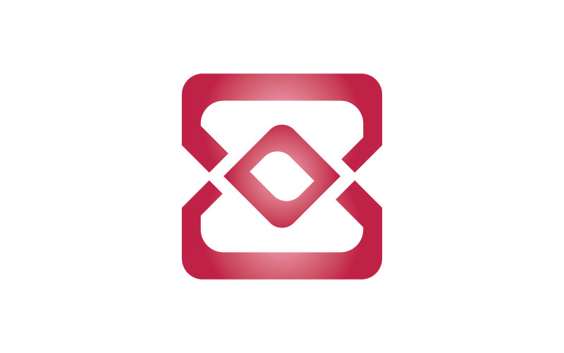 Modèle de logo tri tangentiel