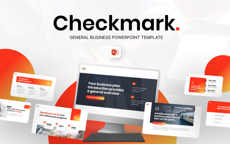 Checkmark modello PowerPoint multiuso professionale