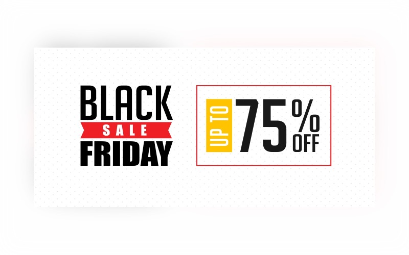 Creative For Black Friday Sale Banner On Whit Color Background Design