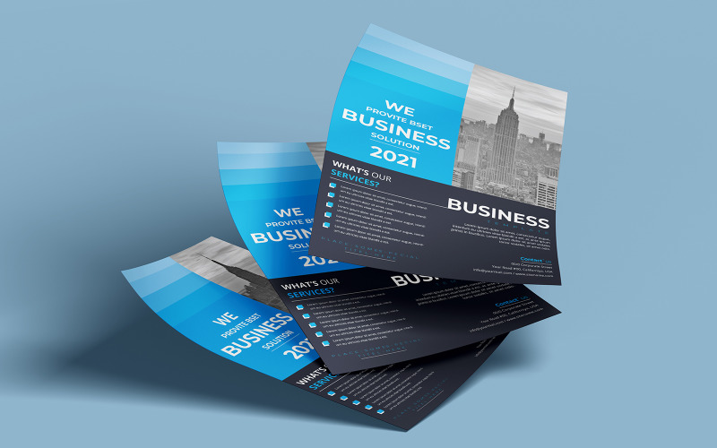 Corporate Business Flyer Template Vol 01