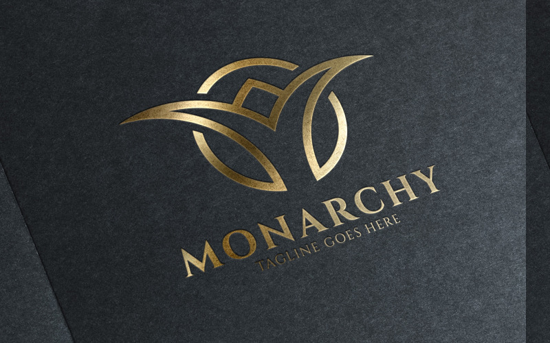 Monarchy-Crown Logo Design Template #207140 - TemplateMonster