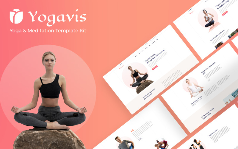 Yogavis Elementor 模板套件
