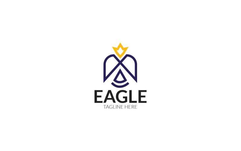 Eagle Logo Design Template Illustration