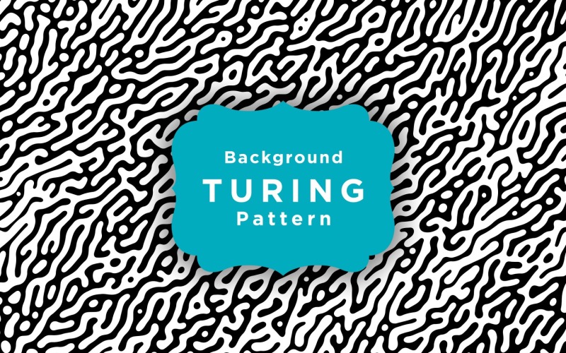 Turing Vector Seamless Pattern