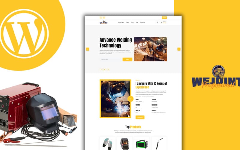 Wejoint Industry and Engineering WordPress Theme