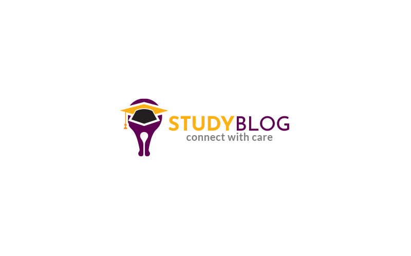 Studiebloggs logotypdesignmall