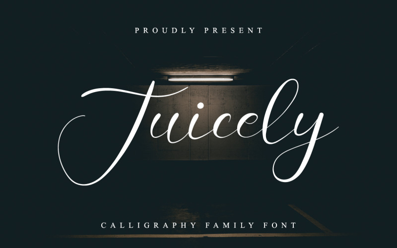 Juicely Calligraphy Script betűtípus