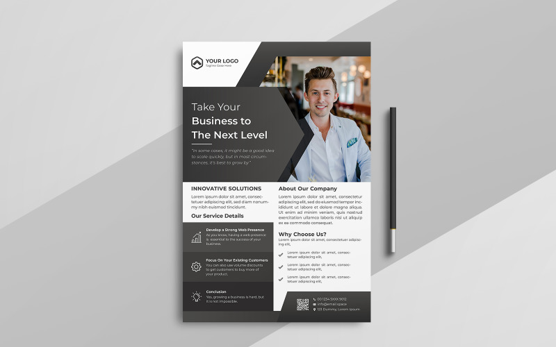 New Corporate Business Flyer Design Template