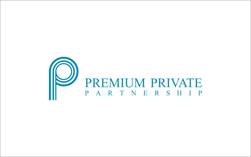Parceria Privada Premium - Modelo de Logotipo Triplo P
