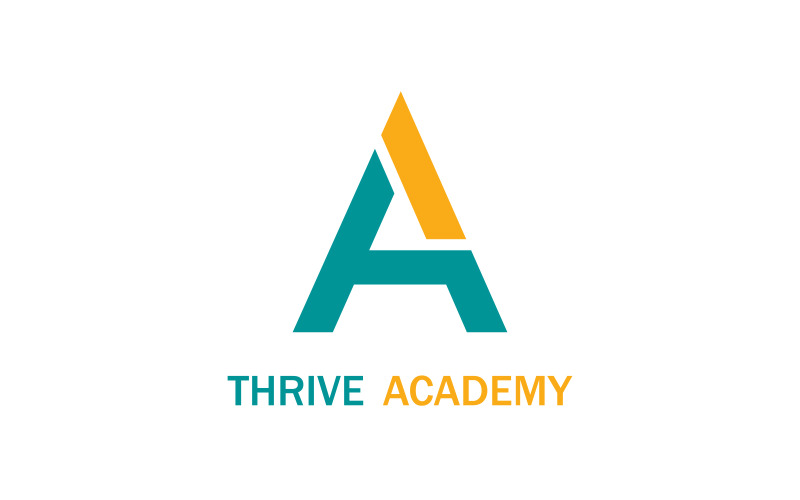 Thrive Academy - 字母徽标模板