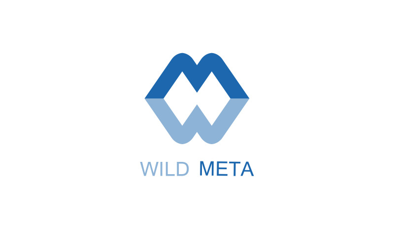 Wild Meta - WM 字母标志模板