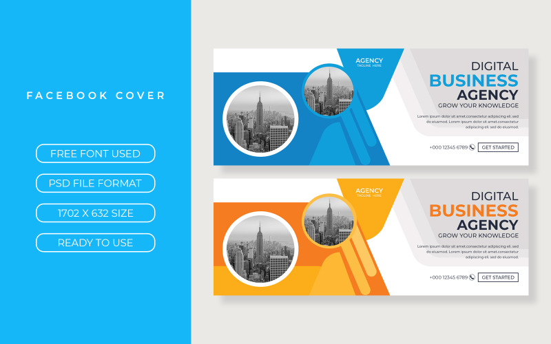 Facebook Cover Template Design