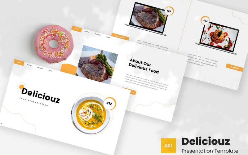 Deliciouz - Food Google Presentationsmall