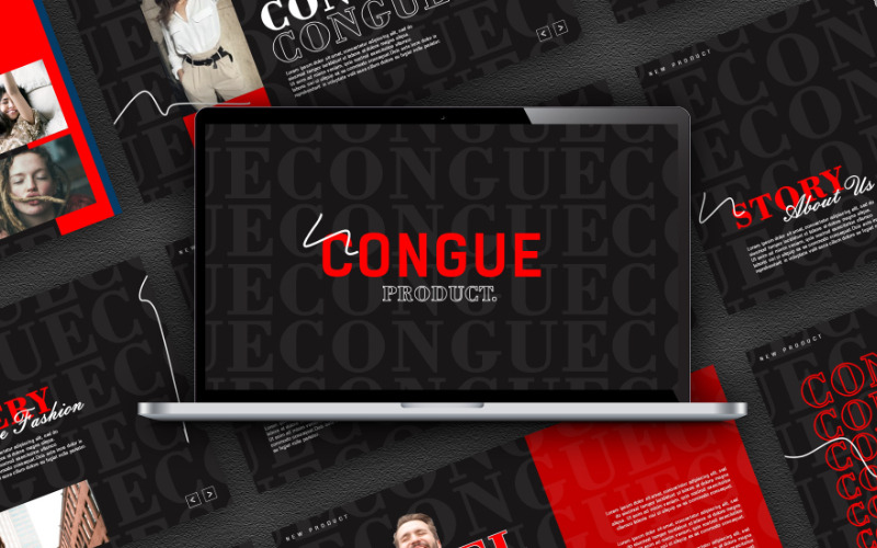 Modelo de Powerpoint Congue