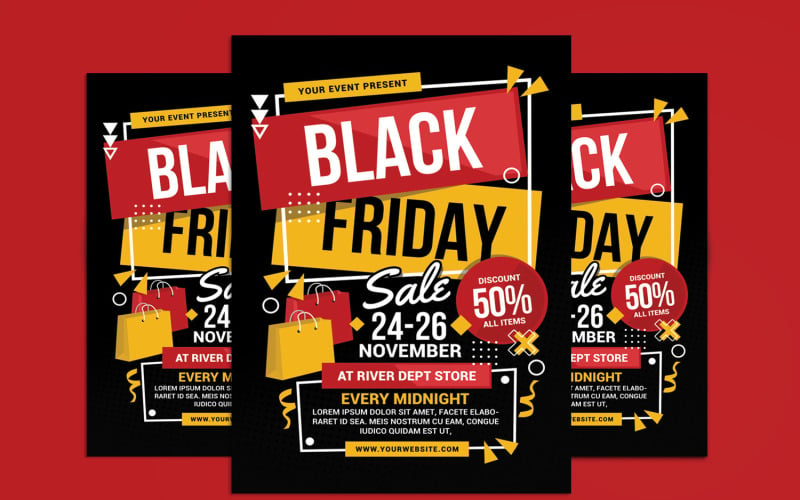 Black Friday Sale Poster Stock Vector by ©barkarola 174661476