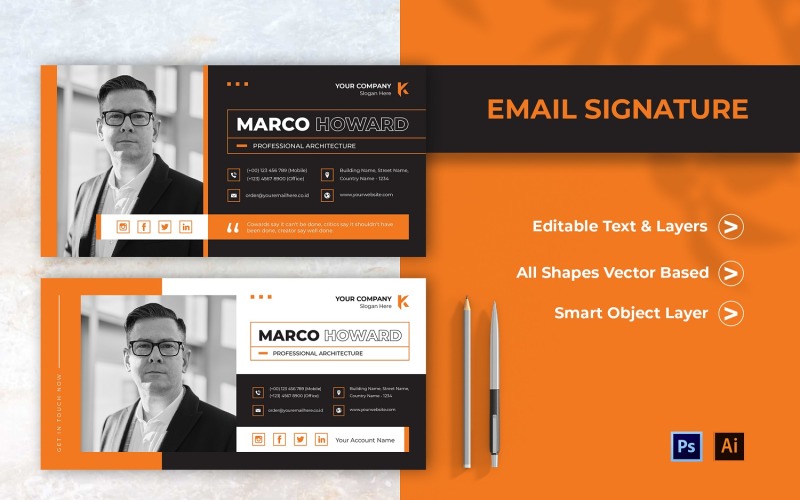 Architectural Email Signature
