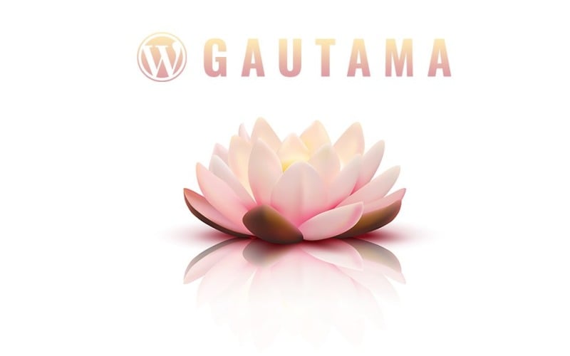 Motyw WordPress na temat świątyń buddyjskich w Guatamie