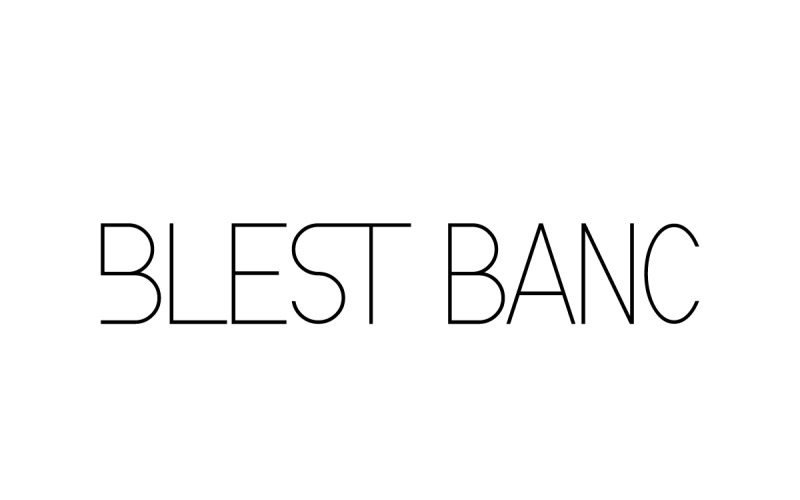 Fonte Blest Banc Sans Serif