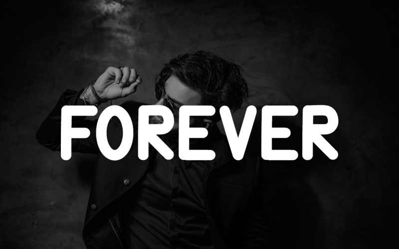 Forever - 特殊的极简主义字体