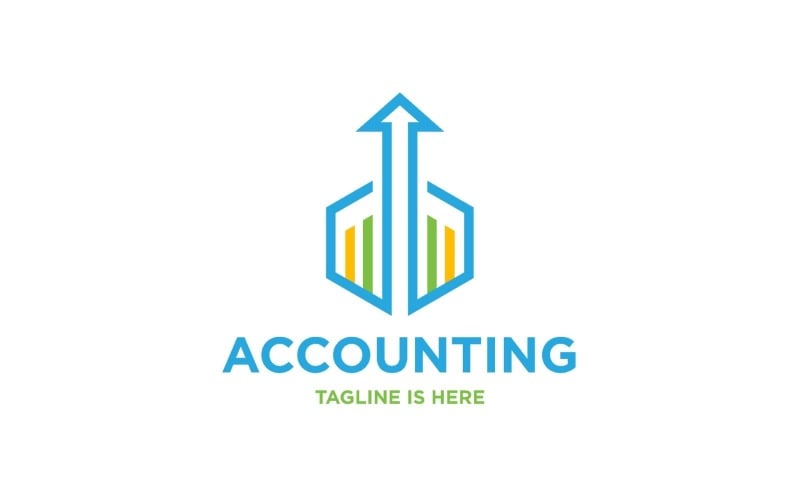 Modèle de logo comptable et financier GRATUIT