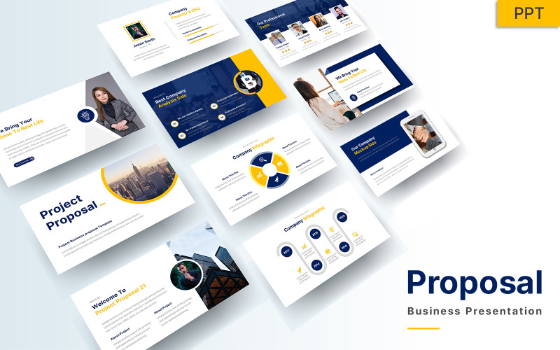 Modello di presentazione aziendale della proposta di progetto
