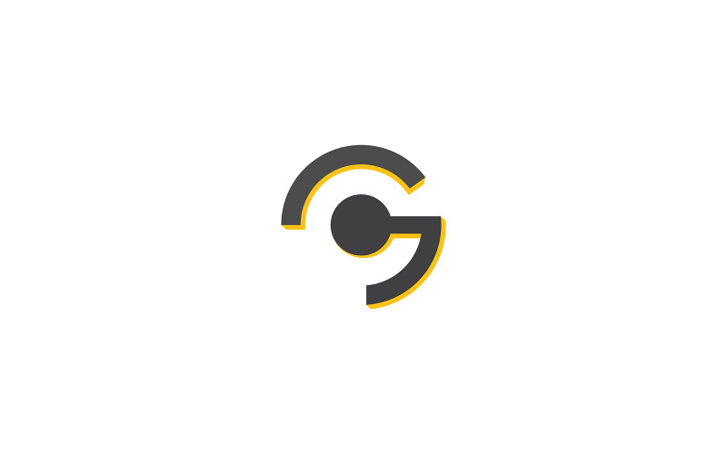 Premium Vector | Modern minimalist gc logo design