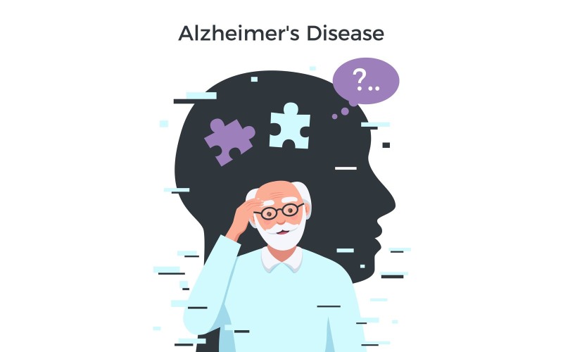 Dementia Alzheimer Illustration 210300301 Vector Illustration Concept