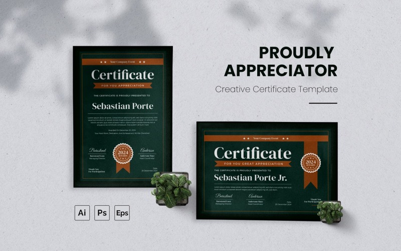 Certificado de Apreciador com Orgulho