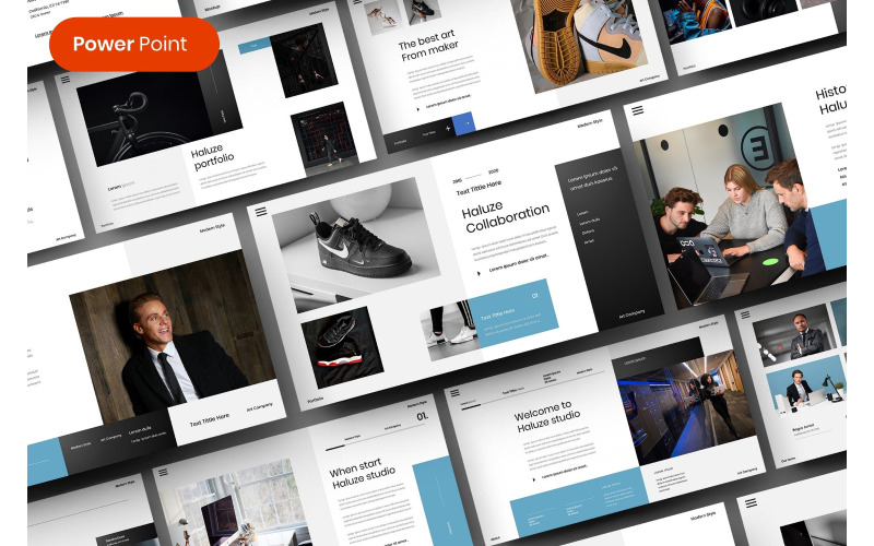 Haluze – Business PowerPoint Template