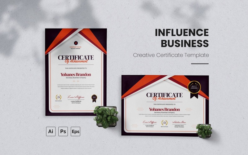 Influenzare il certificato aziendale