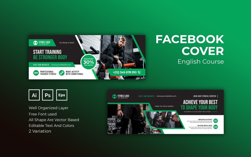 Training Fitness Facebook-Cover